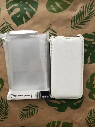 Лот: 16775032. Фото: 1. Чехол HTC Desire 310(white). Динамики, микрофоны