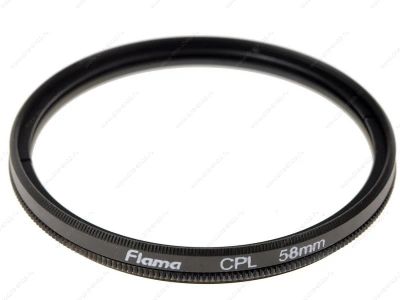 Лот: 3497940. Фото: 1. Поляризационный фильтр Flama CPL... Светофильтры