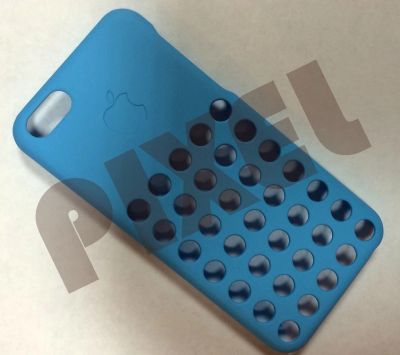 Лот: 3360035. Фото: 1. Пластиковый Чехол iPhone 5C Синий... Чехлы, бамперы