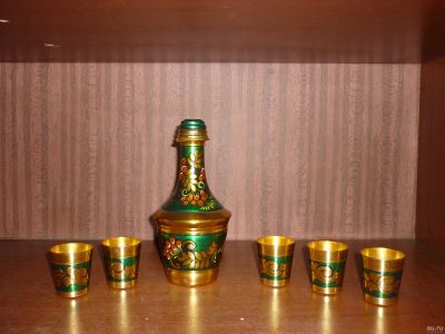 Лот: 16904254. Фото: 1. графин + стопки (СССР). Другое (коллекционирование, моделизм)