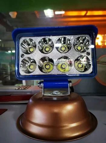 Лот: 17756502. Фото: 1. Фара светодиодная 8 LED 24W прямоугольная... Оптика и освещение