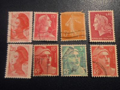 Лот: 16929533. Фото: 1. Марки одним лотом.Цена за все... Марки