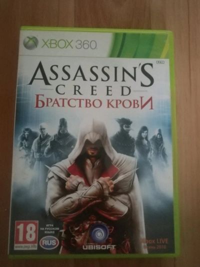 Лот: 11981197. Фото: 1. Assassin's creed brotherhood xbox... Игры для консолей