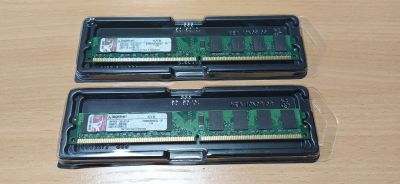 Лот: 18832317. Фото: 1. Память оперативная DDR2 4GB (2x... Оперативная память