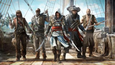 Лот: 3594347. Фото: 1. Assasins Creed 4 Black Flag PS3... Игры для консолей