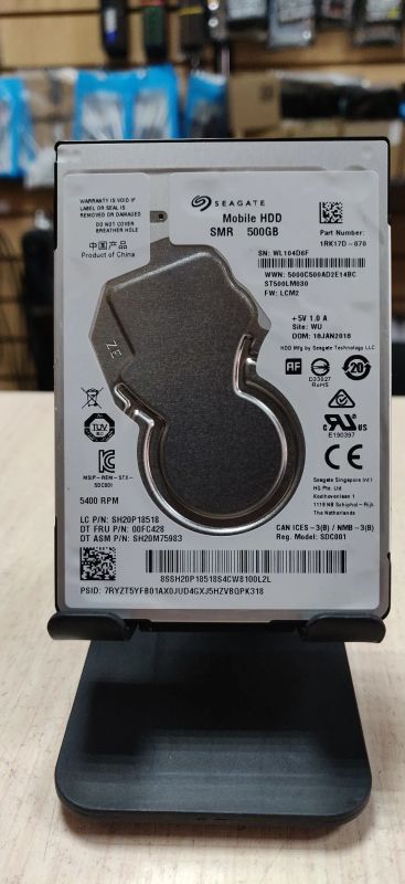 Лот: 21324573. Фото: 1. HDD для ноутбука 2.5"/500 Гб/Seagete... Жёсткие диски (HDD)