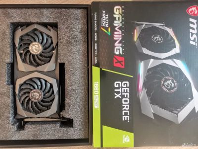 Лот: 21725658. Фото: 1. Видеокарта nvidia rtx 1660 super... Видеокарты