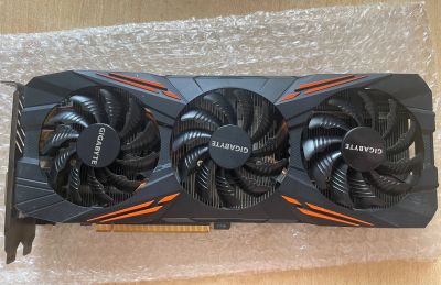 Лот: 25371145. Фото: 1. Видеокарта Gigabyte GTX 1070 Ti... Видеокарты