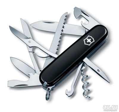 Лот: 9520994. Фото: 1. Швейцарский нож Victorinox Huntsman1... Ножи, топоры