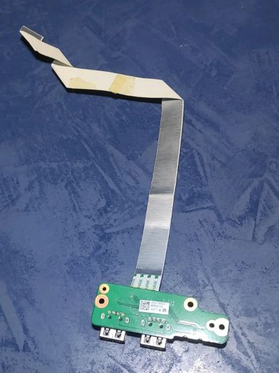 Лот: 17709937. Фото: 1. Б/У (al) плата с разъемами USB... Платы расширения, контроллеры, доп. порты