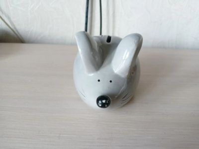 Лот: 25509756. Фото: 1. Копилка "Мышка". Копилки