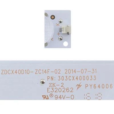 Лот: 11266356. Фото: 1. led string ,zdcx40d10-zc14f-02... Запчасти для телевизоров, видеотехники, аудиотехники
