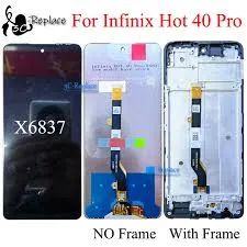 Лот: 25509700. Фото: 1. Дисплей для Infinix Hot 40 Pro... Дисплеи, дисплейные модули, тачскрины