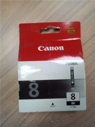 Лот: 10704092. Фото: 1. Картридж Canon CLI-8BK черный... Картриджи, расходные материалы