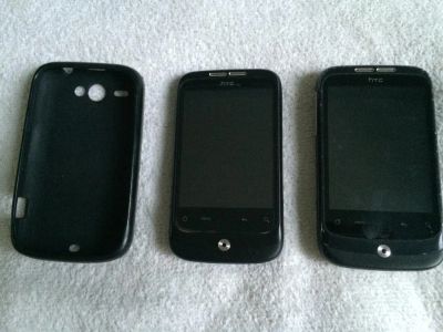 Лот: 4147659. Фото: 1. Два телефона HTC Wildfire. Смартфоны
