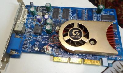 Лот: 8094273. Фото: 1. Gigabite GeForce FX 5700. Видеокарты