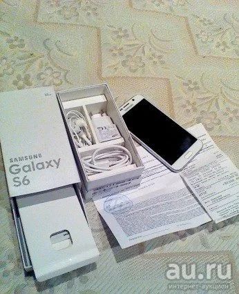 Лот: 10044487. Фото: 1. Продам Samsung Galaxy s6. Идеал... Смартфоны