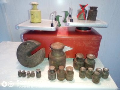 Лот: 18156925. Фото: 1. Весы механические торговые равноплечие... Торговое