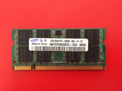 Лот: 10078889. Фото: 1. SO-DIMM Samsung DDR-2 2GB 800mhz... Оперативная память