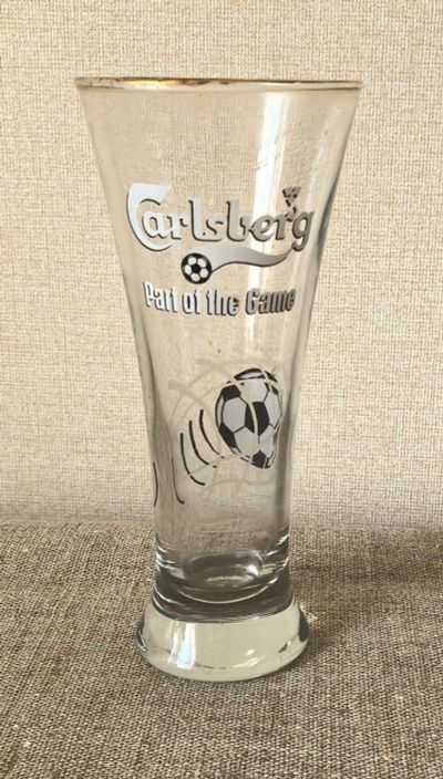 Лот: 23515034. Фото: 1. Стакан бокал для пива Carlsberg... Кружки, стаканы, бокалы