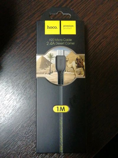 Лот: 15165750. Фото: 1. Дата-кабель USB HOCO для micro... Дата-кабели, переходники