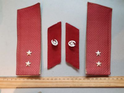 Лот: 25733926. Фото: 1. погоны+петлицы прапорщика ВВ СССР... Нашивки, шевроны, погоны