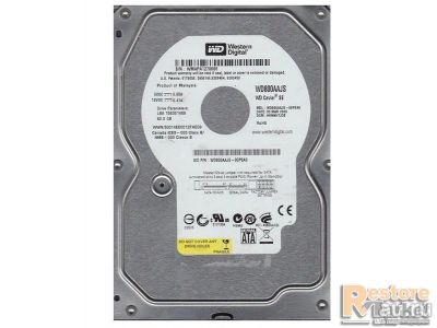 Лот: 18318551. Фото: 1. Жесткий диск 80 GB Western Digital... Жёсткие диски (HDD)