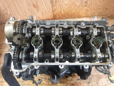 Лот: 19008193. Фото: 1. Двигатель Toyota Vitz SCP90 2SZFE... Двигатель и элементы двигателя