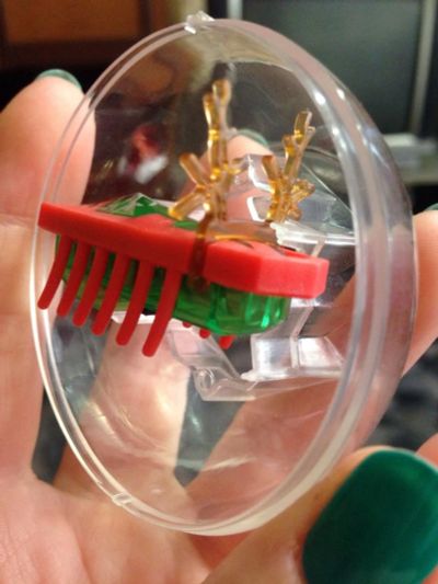 Лот: 3590801. Фото: 1. Hexbug оленёнок ;) наножук в домике... Электронные