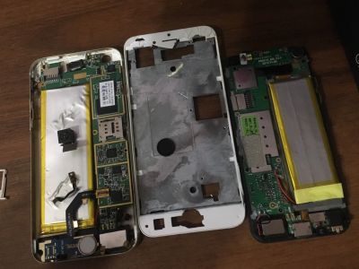 Лот: 12330659. Фото: 1. Остатки от iPhone6 и 5 китайских. Другое (смартфоны, связь, навигация)