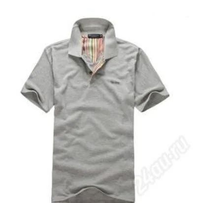 Лот: 1494979. Фото: 1. Поло Paul Smith grey. Топы, майки