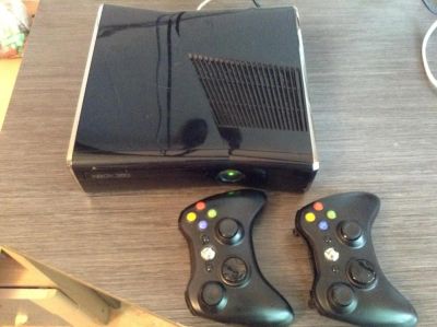 Лот: 7850092. Фото: 1. Xbox 360 Slim.Прошита Freeboot... Игровые приставки, консоли