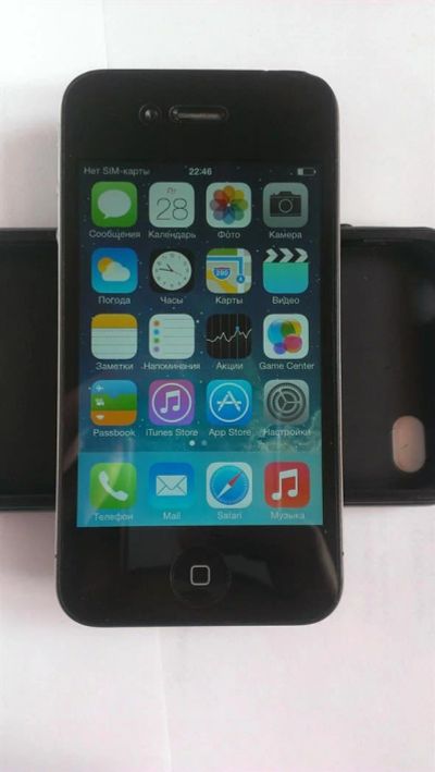 Лот: 3785016. Фото: 1. Iphone 4G 32GB оригинал, работает... Смартфоны