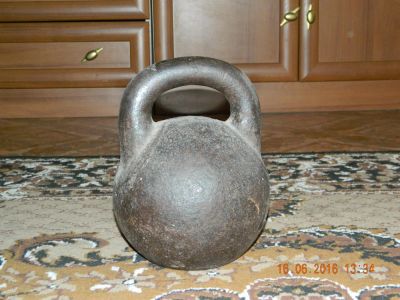 Лот: 7693486. Фото: 1. Гиря 32 кг. Гири