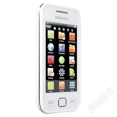 Лот: 3597622. Фото: 1. Samsung Wave 525 GT-S5250 La fleur... Кнопочные мобильные телефоны