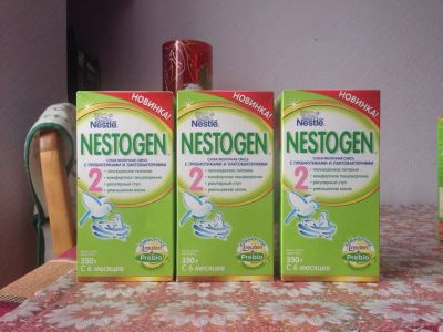 Лот: 8533203. Фото: 1. !!! Срочно !!! смесь Nestogen... Детское питание