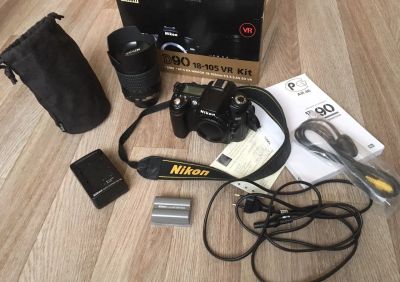 Лот: 10999038. Фото: 1. Nikon D90. Цифровые зеркальные