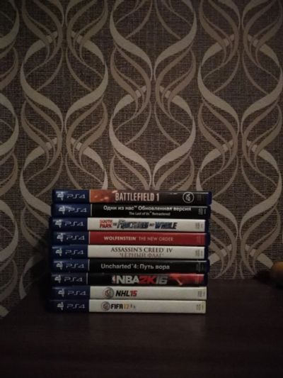 Лот: 13042860. Фото: 1. PS4 Игры. 9 дисков одним лотом... Игры для консолей