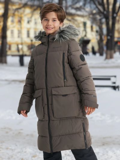 Лот: 23643323. Фото: 1. Пальто утепленное для мальчиков... Другое (спортивная одежда)