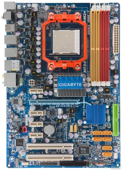 Лот: 18030757. Фото: 1. Gigabyte GA-MA770-UD3 (СPU с TDP... Материнские платы