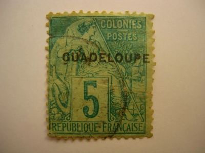Лот: 7293631. Фото: 1. Гваделупа 1892г. Марки