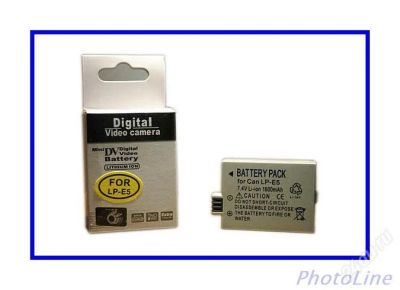 Лот: 828122. Фото: 1. Отличный аккумулятор LP-E5 (1600mAh... Аккумуляторы, зарядные