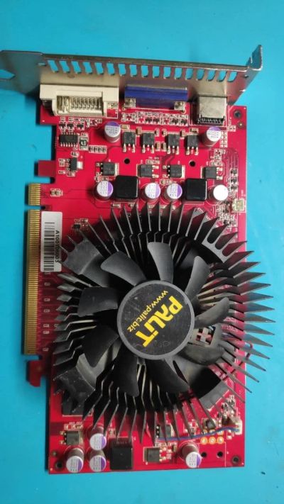 Лот: 16970391. Фото: 1. Palit GeForce 9800GT 512mb 256... Видеокарты