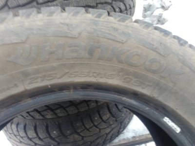 Лот: 13231674. Фото: 1. 215 65 R16 Hankook i*Pike RW11. Шины