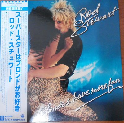 Лот: 10768864. Фото: 1. Rod Stewart - Blondes have more... Аудиозаписи