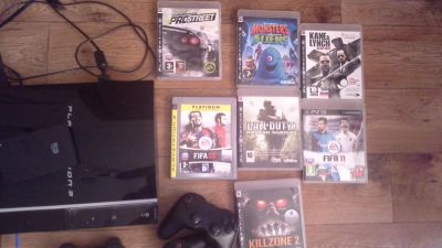 Лот: 5326839. Фото: 1. ps3 прошита 1200гб. Игровые приставки, консоли