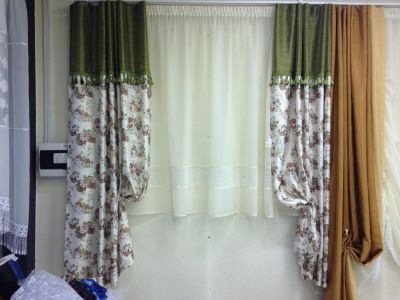 Лот: 9404277. Фото: 1. Портьеры готовые. Шторы, тюль