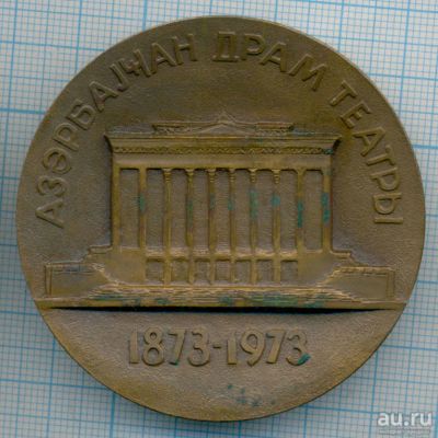 Лот: 17539894. Фото: 1. СССР Медаль 1974 Азербайджанский... Юбилейные