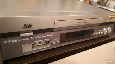 Лот: 10336899. Фото: 1. Видеомагнитофон JVC HR-J785EE. Видеомагнитофоны