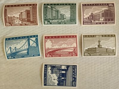 Лот: 15860990. Фото: 1. к1939 (566-572) реконструкция... Марки